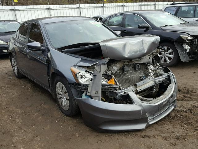 1HGCP2F35CA048566 - 2012 HONDA ACCORD LX GRAY photo 1