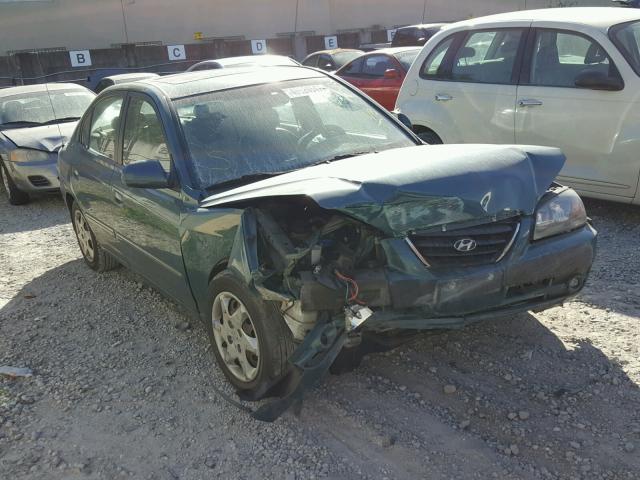 KMHDN46D36U232898 - 2006 HYUNDAI ELANTRA GL GREEN photo 1