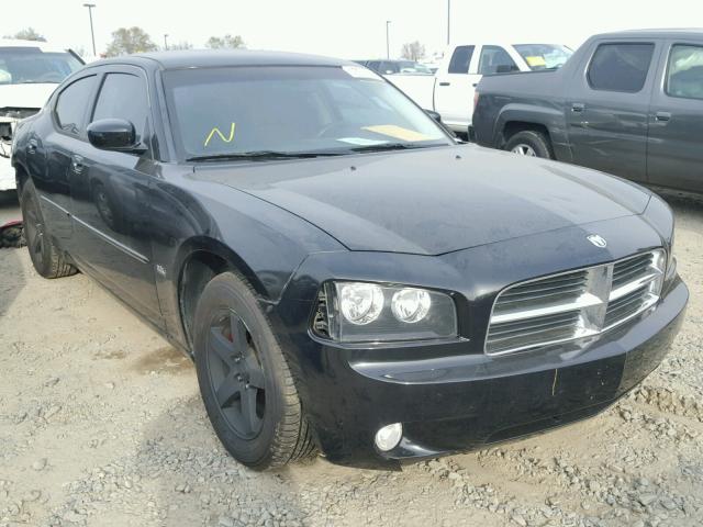 2B3CA3CV0AH127400 - 2010 DODGE CHARGER SX BLACK photo 1