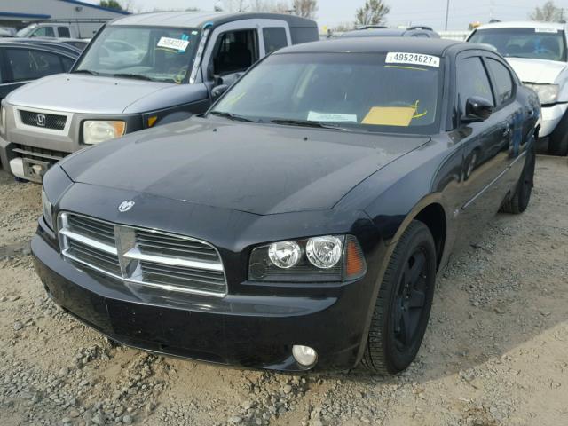 2B3CA3CV0AH127400 - 2010 DODGE CHARGER SX BLACK photo 2