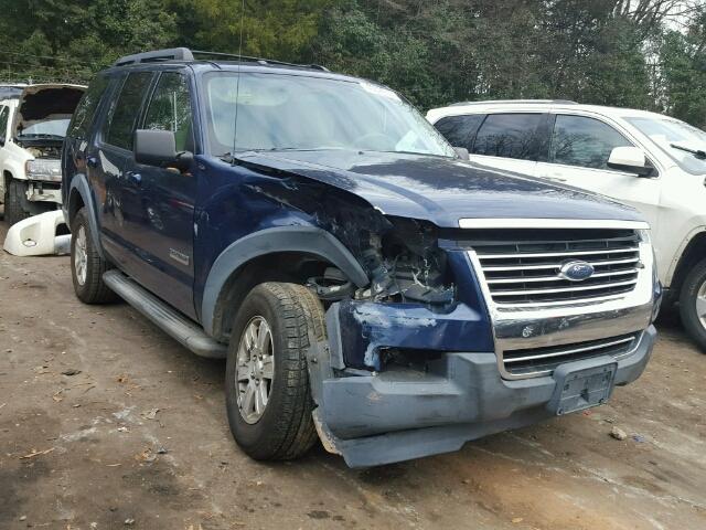 1FMEU63E07UB54002 - 2007 FORD EXPLORER X BLUE photo 1