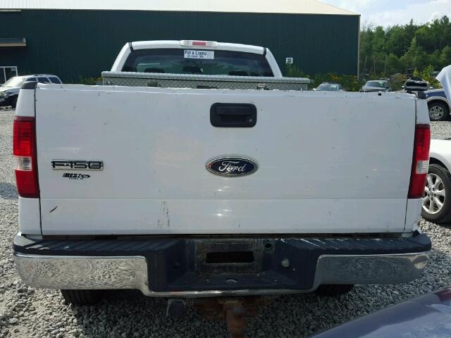 1FTRF14W64NC18916 - 2004 FORD F150 WHITE photo 9