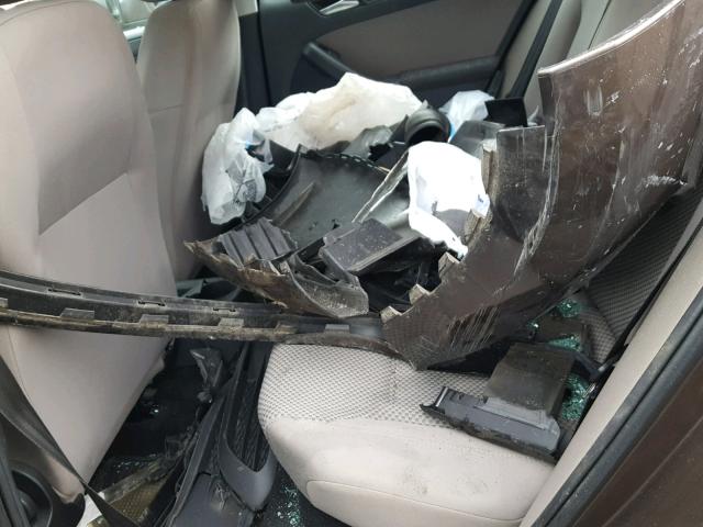 3VW2K7AJ5BM371834 - 2011 VOLKSWAGEN JETTA BASE BROWN photo 6