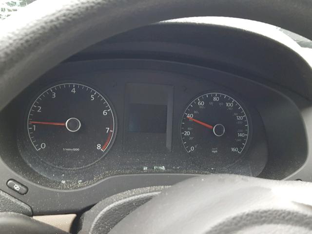 3VW2K7AJ5BM371834 - 2011 VOLKSWAGEN JETTA BASE BROWN photo 8