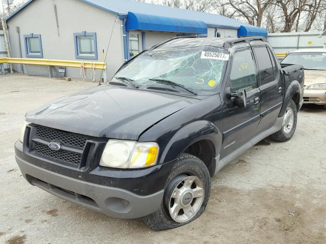 1FMZU67E11UC05073 - 2001 FORD EXPLORER S BLACK photo 2