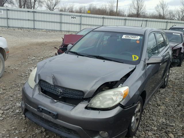 2T1KR32E75C457345 - 2005 TOYOTA COROLLA MA GRAY photo 2