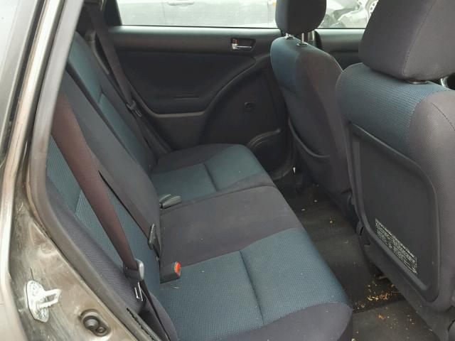 2T1KR32E75C457345 - 2005 TOYOTA COROLLA MA GRAY photo 6