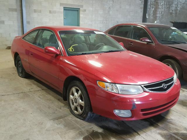 2T1CF22P81C473234 - 2001 TOYOTA CAMRY SOLA RED photo 1