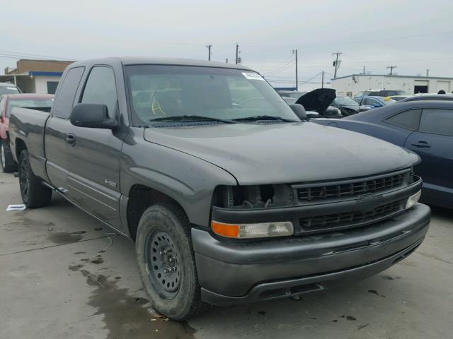 2GCEC19TX11166242 - 2001 CHEVROLET SILVERADO GRAY photo 1