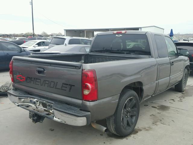 2GCEC19TX11166242 - 2001 CHEVROLET SILVERADO GRAY photo 4