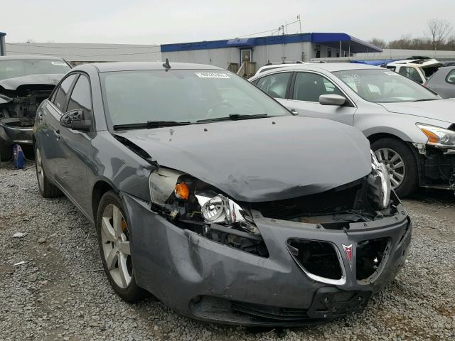 1G2ZH57N484255077 - 2008 PONTIAC G6 GT GRAY photo 1