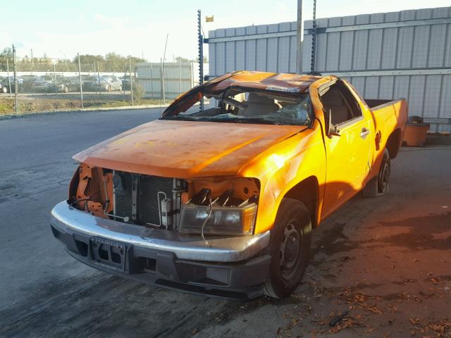 1GTCS149288206696 - 2008 GMC CANYON ORANGE photo 2