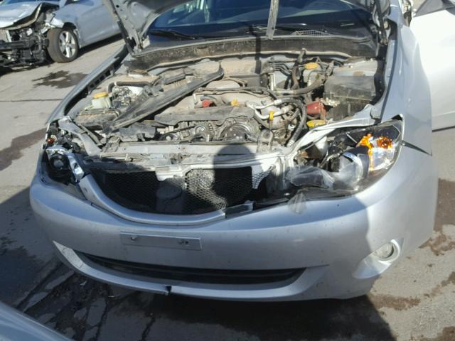 JF1GH61678H838185 - 2008 SUBARU IMPREZA 2. SILVER photo 7