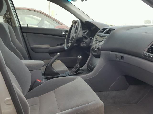 1HGCM551X6A137385 - 2006 HONDA ACCORD VAL SILVER photo 5