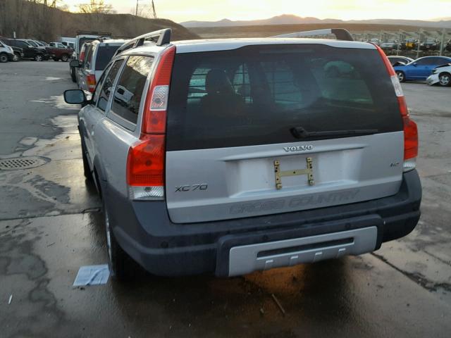 YV4SZ592961209124 - 2006 VOLVO XC70 SILVER photo 3