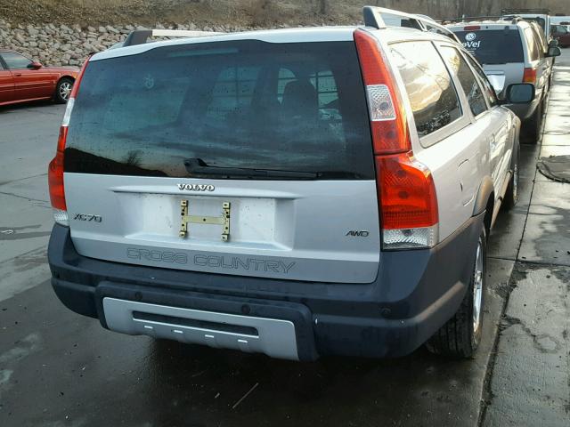 YV4SZ592961209124 - 2006 VOLVO XC70 SILVER photo 4