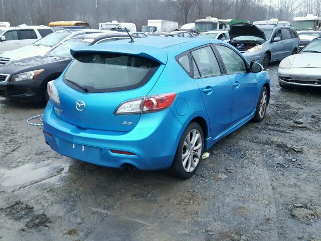 JM1BL1H65A1227503 - 2010 MAZDA 3 S BLUE photo 2