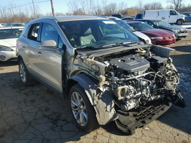 5LMCJ2D96HUL16160 - 2017 LINCOLN MKC SELECT BEIGE photo 1