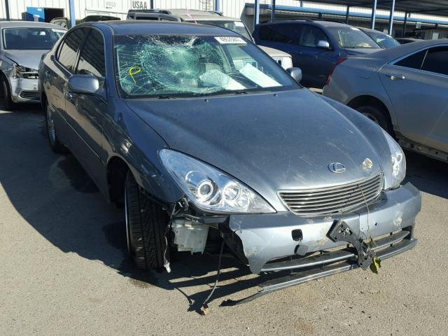 JTHBA30G855088874 - 2005 LEXUS ES 330 GREEN photo 1