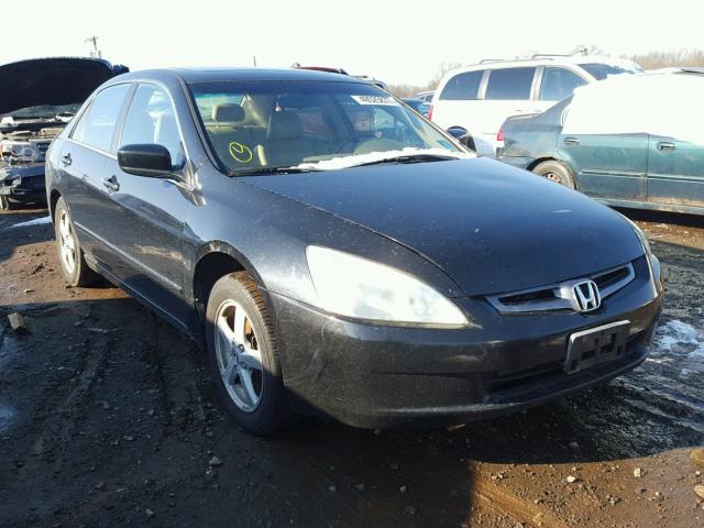 1HGCM55805A024993 - 2005 HONDA ACCORD EX BLACK photo 1