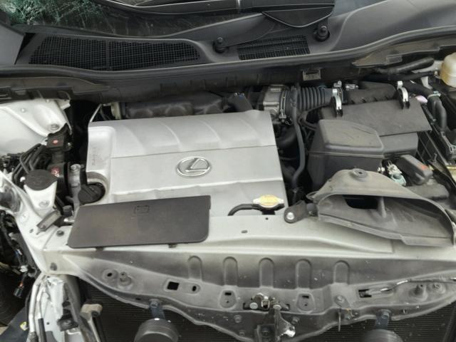 2T2ZK1BA0FC202585 - 2015 LEXUS RX 350 WHITE photo 7