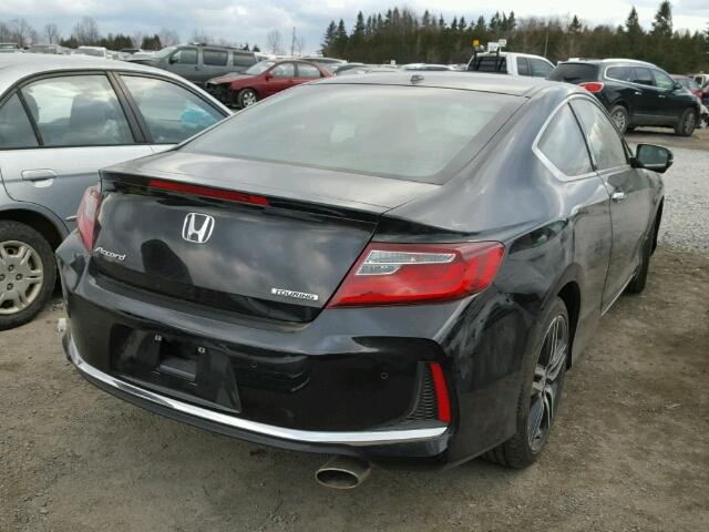 1HGCT1B8XHA800583 - 2017 HONDA ACCORD EXL BLACK photo 4