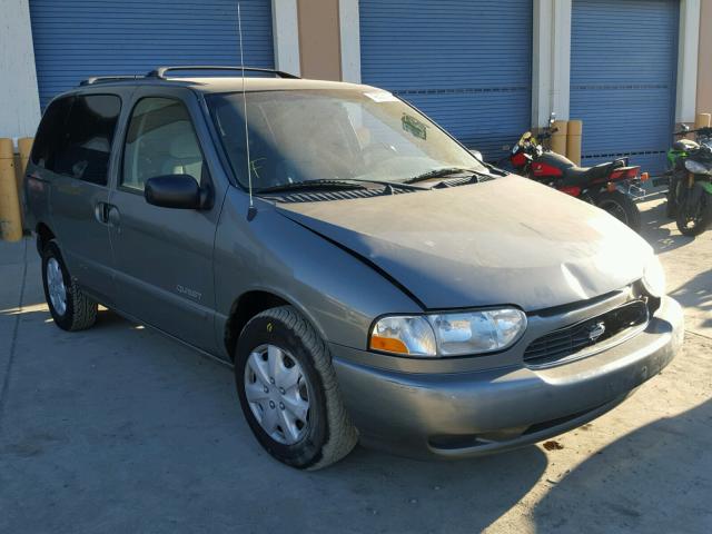 4N2XN11T6XD822980 - 1999 NISSAN QUEST SE GREEN photo 1