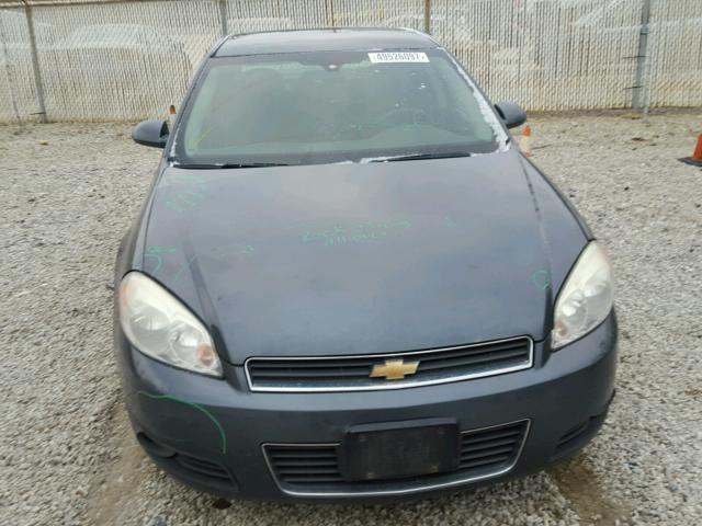 2G1WB5EK0A1223262 - 2010 CHEVROLET IMPALA LT GRAY photo 9