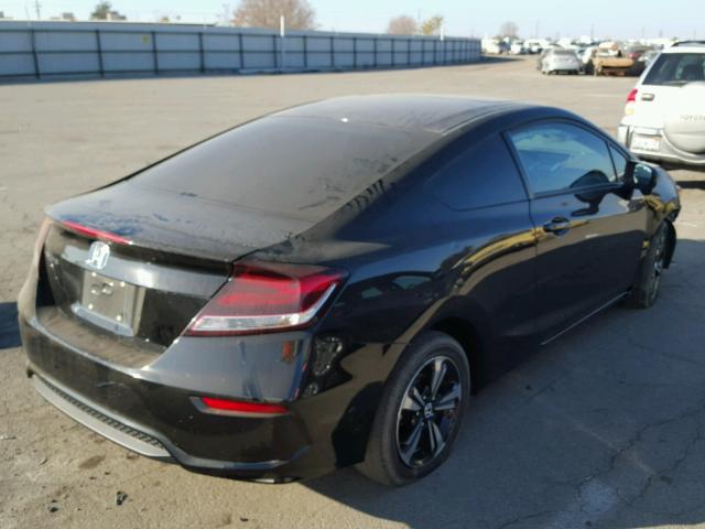 2HGFG3B82FH525819 - 2015 HONDA CIVIC EX BLACK photo 4