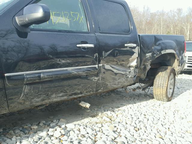 3GTP2XE28DG323337 - 2013 GMC SIERRA K15 BLACK photo 9