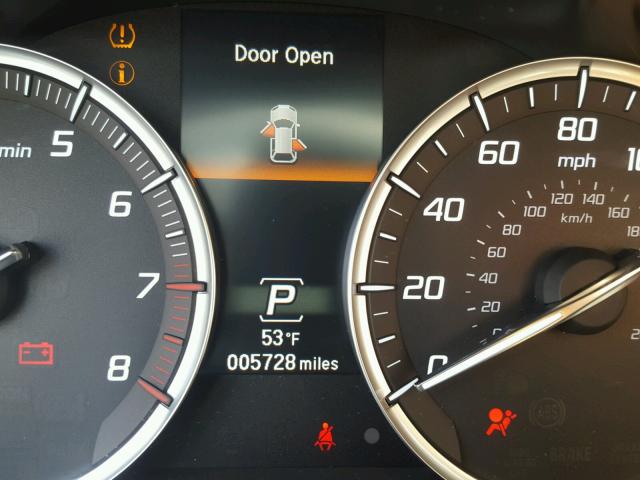 5FRYD4H80HB013450 - 2017 ACURA MDX ADVANC WHITE photo 8