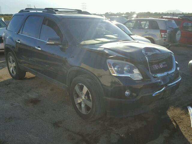 1GKKRREDXCJ322520 - 2012 GMC ACADIA SLT შავი ფოტო 1