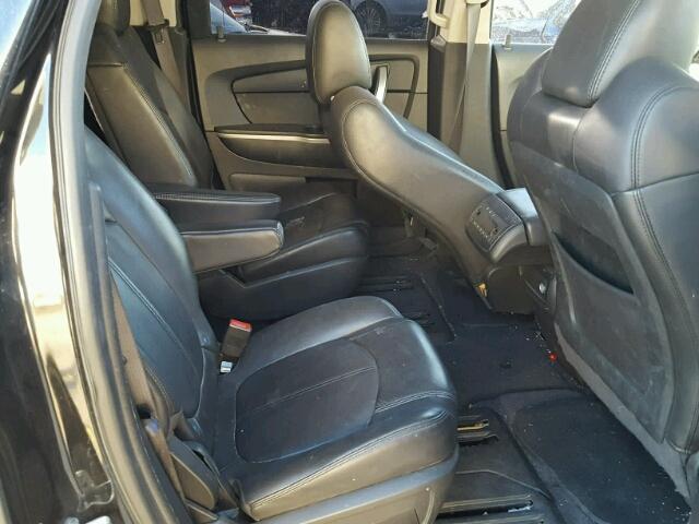 1GKKRREDXCJ322520 - 2012 GMC ACADIA SLT შავი ფოტო 6