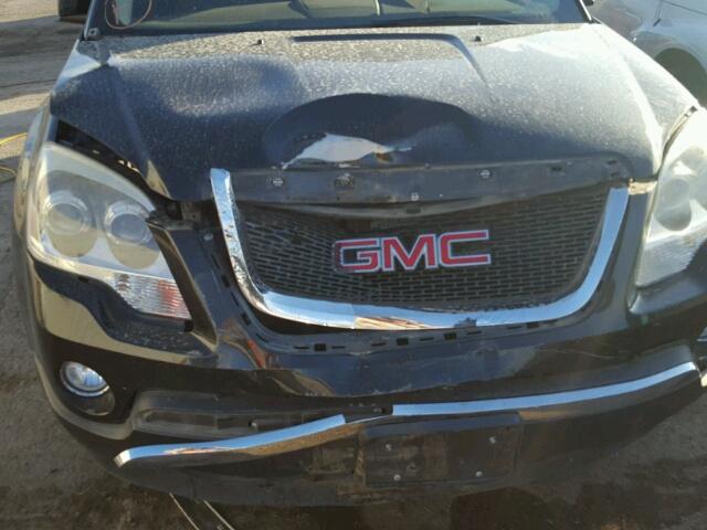 1GKKRREDXCJ322520 - 2012 GMC ACADIA SLT შავი ფოტო 9