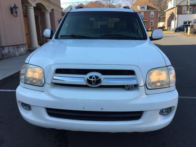 5TDBT44AX6S274144 - 2006 TOYOTA SEQUOIA SR WHITE photo 6