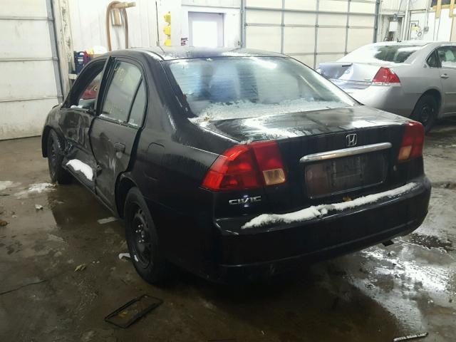 1HGES26712L010149 - 2002 HONDA CIVIC EX Qara foto 3