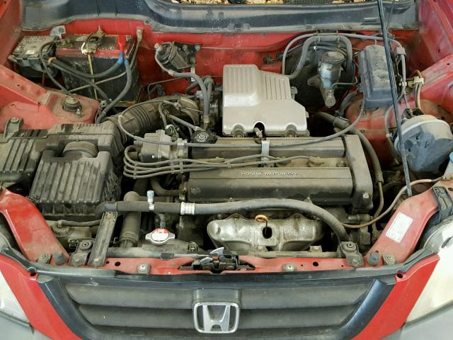 JHLRD1840XC073678 - 1999 HONDA CR-V LX RED photo 7