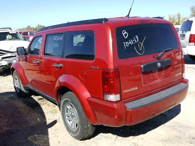 1D4PU2GK5BW507016 - 2011 DODGE NITRO SE RED photo 9