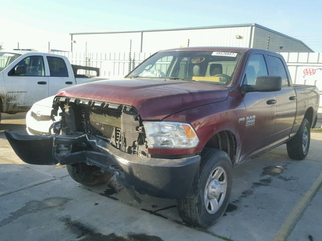 3C6TR5CT9GG359866 - 2016 RAM 2500 ST BURGUNDY photo 2