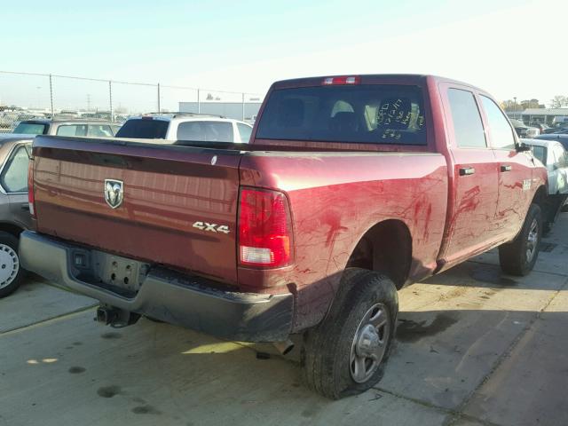 3C6TR5CT9GG359866 - 2016 RAM 2500 ST BURGUNDY photo 4