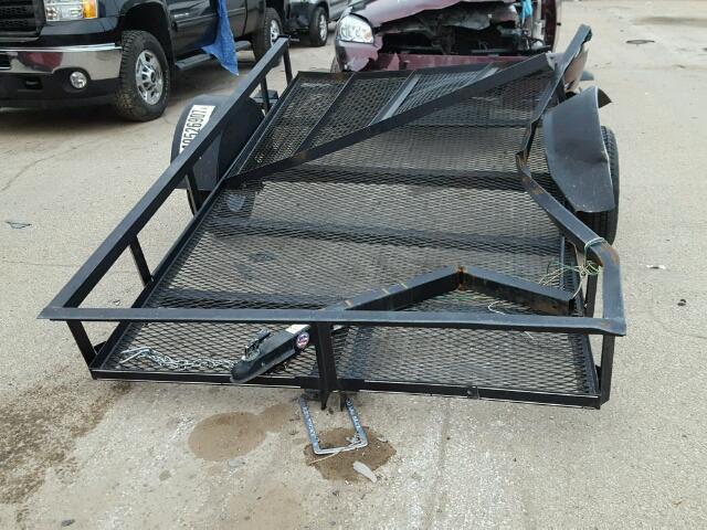 4YMUL0814DM026425 - 2013 ALLOY TRAILER UTILITY BLACK photo 2