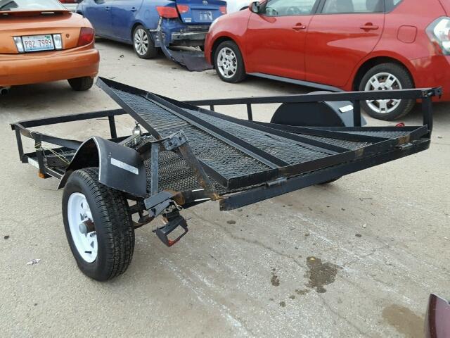 4YMUL0814DM026425 - 2013 ALLOY TRAILER UTILITY BLACK photo 4