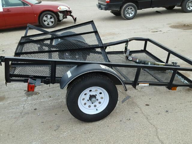 4YMUL0814DM026425 - 2013 ALLOY TRAILER UTILITY BLACK photo 7