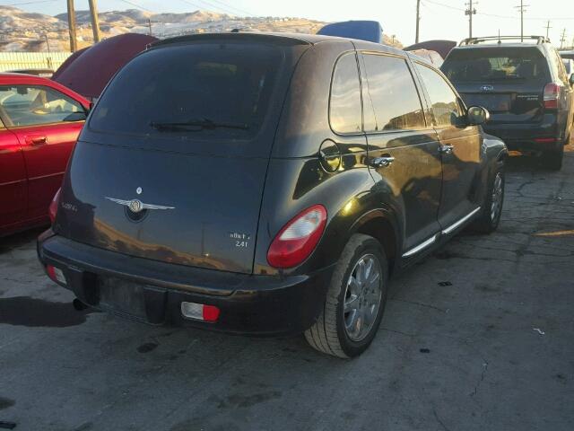 3A8FY58868T120239 - 2008 CHRYSLER PT CRUISER BLACK photo 4