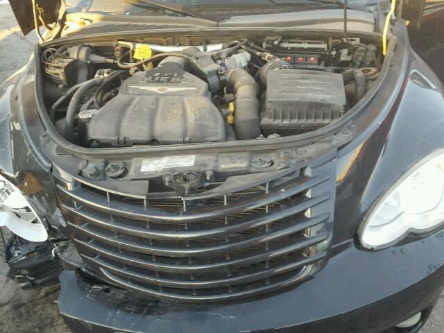 3A8FY58868T120239 - 2008 CHRYSLER PT CRUISER BLACK photo 7