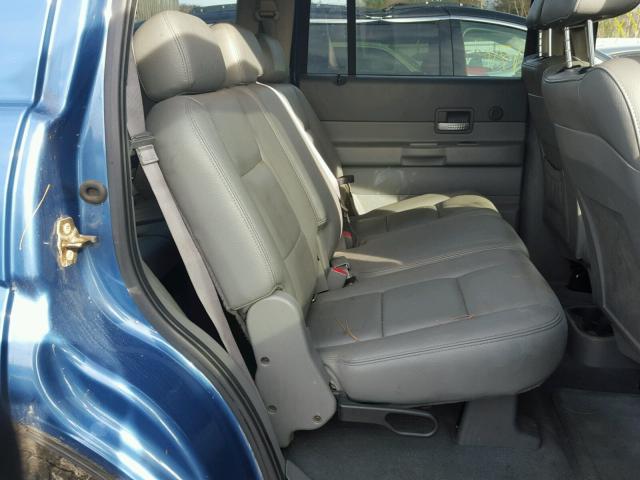 1D4HB48D35F588981 - 2005 DODGE DURANGO SL BLUE photo 6