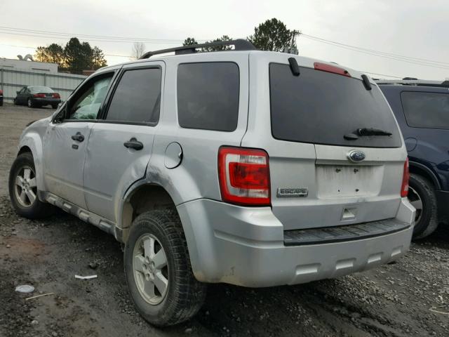 1FMCU0D78CKB56798 - 2012 FORD ESCAPE XLT SILVER photo 3