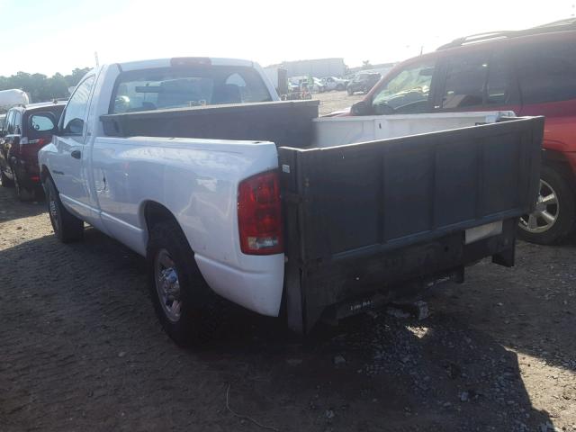 3D7KA26C34G115640 - 2004 DODGE RAM 2500 S თეთრი ფოტო 3