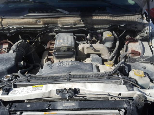 3D7KA26C34G115640 - 2004 DODGE RAM 2500 S თეთრი ფოტო 7