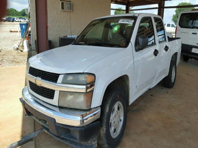 1GCCS138268169901 - 2006 CHEVROLET COLORADO WHITE photo 2